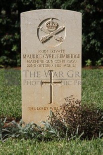 BEIRUT WAR CEMETERY - BEMBRIDGE, MAURICE CYRIL