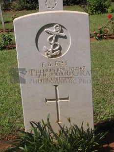 BEIRUT WAR CEMETERY - BEST, F G