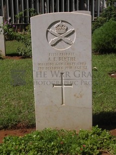 BEIRUT WAR CEMETERY - BLYTHE, ARTHUR EDWIN