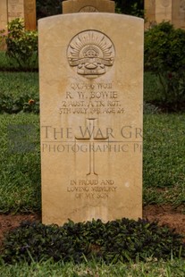 BEIRUT WAR CEMETERY - BOWIE, RAYMOND WALLACE