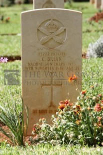 BEIRUT WAR CEMETERY - BRIAN, CHARLES