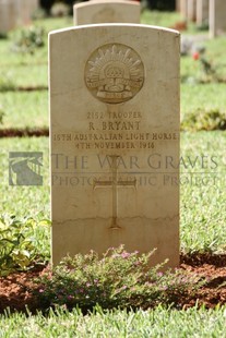 BEIRUT WAR CEMETERY - BRYANT, RICHARD