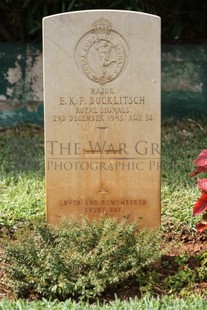 BEIRUT WAR CEMETERY - BUCKLITSCH, EDWARD KEITH FALCONER