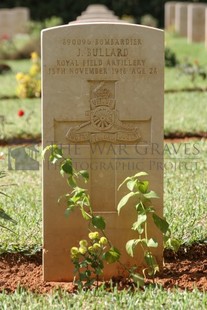 BEIRUT WAR CEMETERY - BULLARD, JOHN