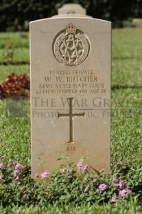 BEIRUT WAR CEMETERY - BUTCHER, WALTER WILLIAM