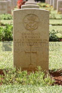 BEIRUT WAR CEMETERY - CADDICK, C H