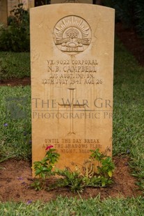 BEIRUT WAR CEMETERY - CAMPBELL, NEILL BRANCH