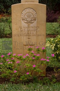 BEIRUT WAR CEMETERY - CASSIDY, GEORGE TANNER