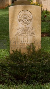 BEIRUT WAR CEMETERY - CHISHOLM, THOMAS