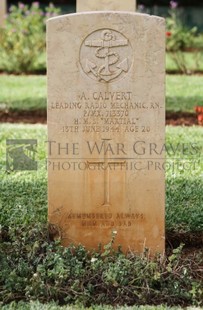 BEIRUT WAR CEMETERY - CALVERT, ALAN