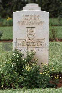 BEIRUT WAR CEMETERY - CLEMENTS, J