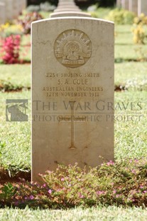 BEIRUT WAR CEMETERY - COLE, SIDNEY ALBERT