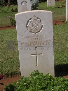 BEIRUT WAR CEMETERY - CONNOR, J