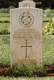 BEIRUT WAR CEMETERY - COUGHLIN, RICHARD