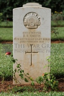 BEIRUT WAR CEMETERY - CURTIS, DANIEL RUBEN