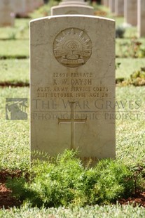 BEIRUT WAR CEMETERY - DAYSH, RODERICK WILFRED