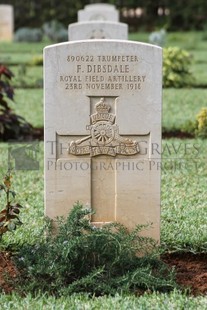 BEIRUT WAR CEMETERY - DIBSDALE, F