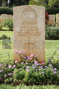 BEIRUT WAR CEMETERY - ELLWOOD, HENRY ALBERT