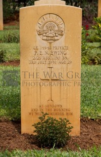 BEIRUT WAR CEMETERY - EWING, PERCY ERNEST NEIL