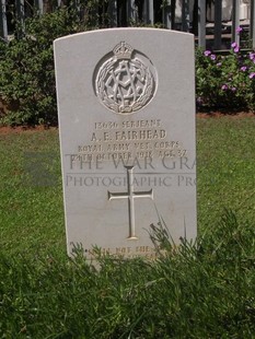 BEIRUT WAR CEMETERY - FAIRHEAD, A E