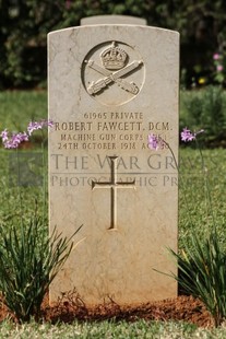 BEIRUT WAR CEMETERY - FAWCETT, ROBERT