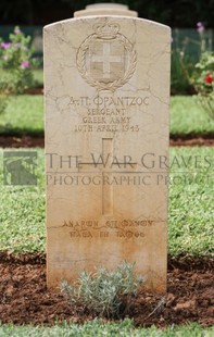 BEIRUT WAR CEMETERY - FRANTZO, D P