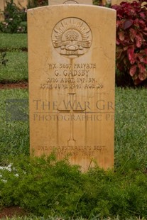 BEIRUT WAR CEMETERY - GADSBY, GEORGE