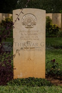 BEIRUT WAR CEMETERY - GEDDES, ROBERT GRANT