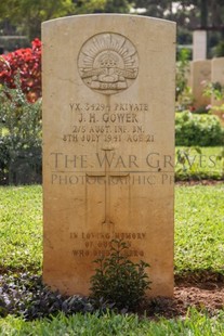 BEIRUT WAR CEMETERY - GOWER, JOHN HAROLD