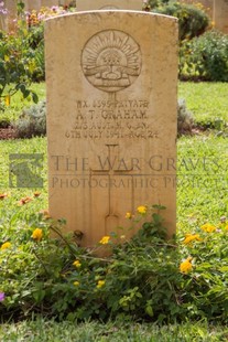 BEIRUT WAR CEMETERY - GRAHAM, ANTHONY TED