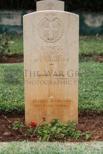 BEIRUT WAR CEMETERY - GRECOS, A