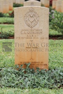 BEIRUT WAR CEMETERY - GRIMSHAW, CHARLES ALFRED