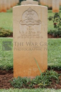 BEIRUT WAR CEMETERY - HALL, KENNETH REGINALD LEWIS