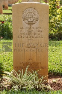 BEIRUT WAR CEMETERY - HAMILTON, WILLIAM COCHRANE