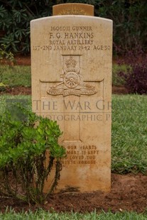 BEIRUT WAR CEMETERY - HANKINS, FREDERICK GEORGE