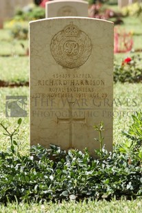 BEIRUT WAR CEMETERY - HARRISON, RICHARD