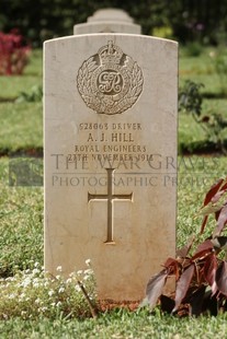 BEIRUT WAR CEMETERY - HILL, A J