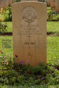 BEIRUT WAR CEMETERY - HILL, RODERICK JASON