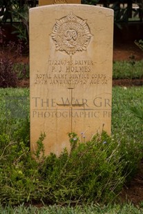 BEIRUT WAR CEMETERY - HOLMES, PERCY JOHN