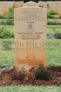 BEIRUT WAR CEMETERY - HULL, ARTHUR FREDERIC