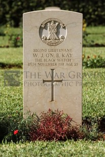 BEIRUT WAR CEMETERY - KAY, WILLIAM JOSEPH O'NEILL B.