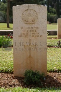 BEIRUT WAR CEMETERY - KERSEY, CHARLES