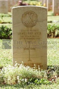 BEIRUT WAR CEMETERY - KYLE, JAMES ALFRED