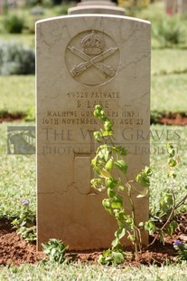 BEIRUT WAR CEMETERY - LAKE, BERTRAM