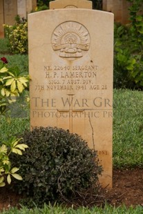 BEIRUT WAR CEMETERY - LAMERTON, HARRY PATRICK