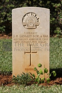 BEIRUT WAR CEMETERY - LANGLEY, JOHN HUDSON