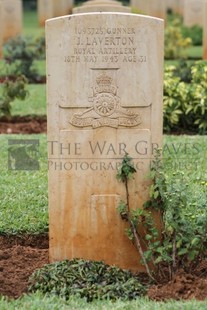 BEIRUT WAR CEMETERY - LAVERTON, JOSEPH