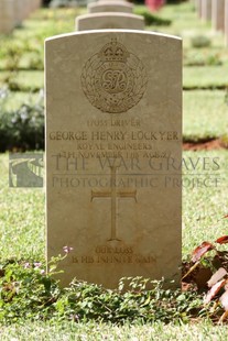 BEIRUT WAR CEMETERY - LOCKYER, GEORGE HENRY