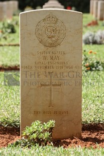 BEIRUT WAR CEMETERY - MAY, WILLIAM