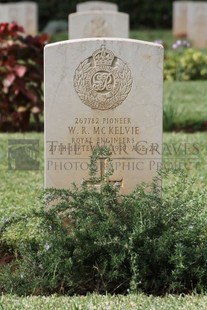 BEIRUT WAR CEMETERY - McKELVIE, WILLIAM ROSS